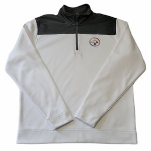 C BUK By Cutter & Buck Pullover Steelers Sz M